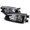 Spec-D Tuning 95-01 Subaru Impreza Wrx Crystal Housing Headlights Black LH-WRX97JM-RS - alternate 1
